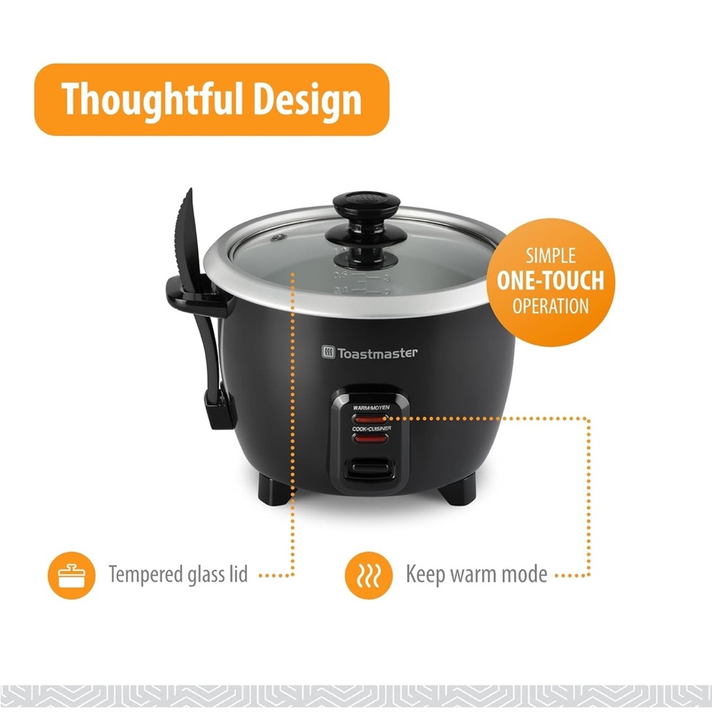 NIB Toastmaster 10 Cup Rice Cooker - Picture 3 of 13
